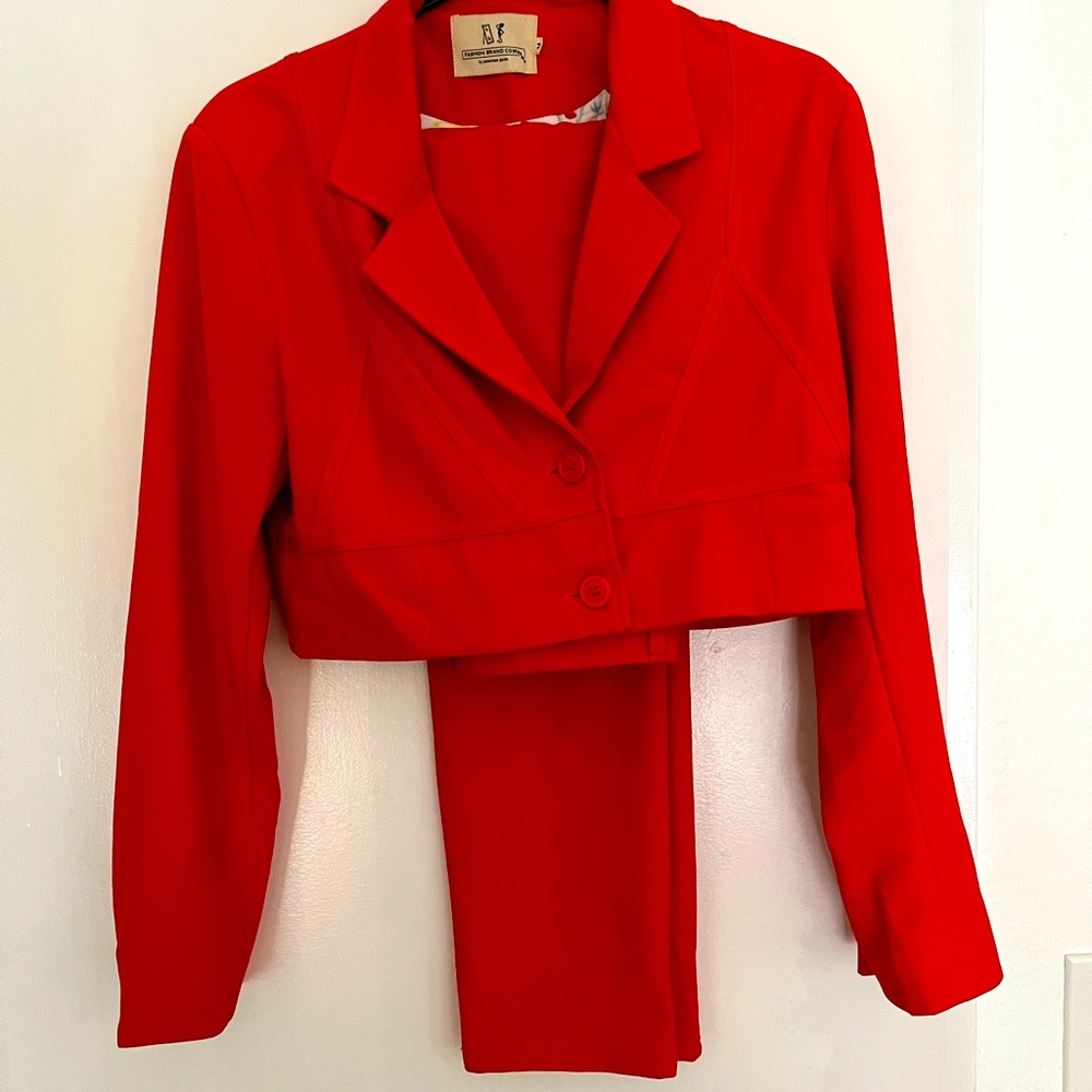 Fashion Brand Company Red Bikini Suit Set